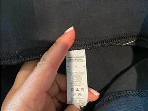 NIKE women’s White Logo Leggings thumbnail 3