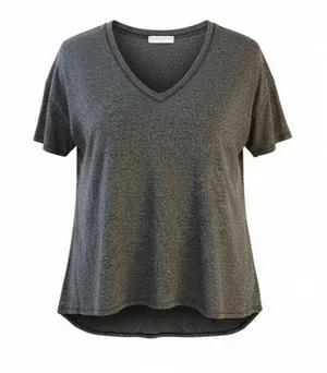 Project Social T x Urban Outfitters T-Shirt Womens Medium Heather Gray‎ V-Neck thumbnail 1
