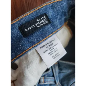 Veronica Beard Blake Classic Y2K Collegiate Feminine Wide Leg Jeans Size 27 thumbnail 9