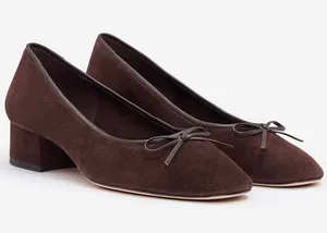 Reformation Women's Terry Ballet Pumps Size 8.5 thumbnail 1