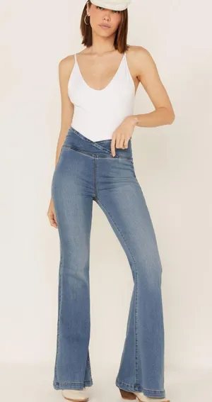 Free People Flare Jeans thumbnail 1