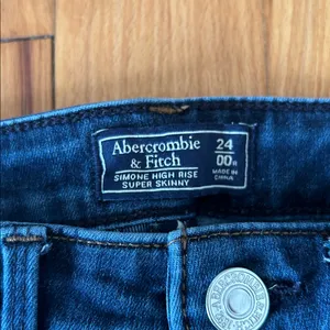 Abercrombie Simone High Rise Super Skinny Jeans thumbnail 4