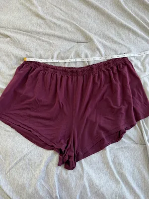Athleta Women’s Sleep Short Pajama 1X Burgundy Red Lounge Soft Comfy Cozy thumbnail 6