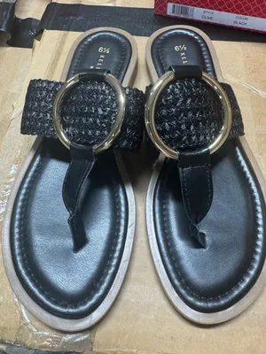 Kelly & Katie Olive Sandal Black Size 6.5 M New thumbnail 2