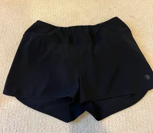 Athletic Black Shorts thumbnail 1