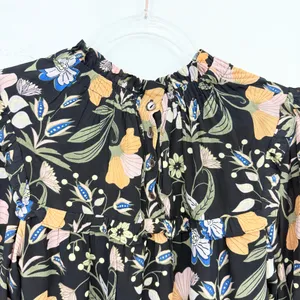 Olivia James Emma Dress, Black Fall Floral thumbnail 4