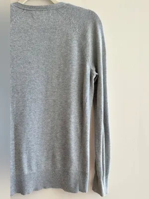 Old Navy Women’s Grey Lightweight Knit Button Down Cardigan, Size Small thumbnail 15