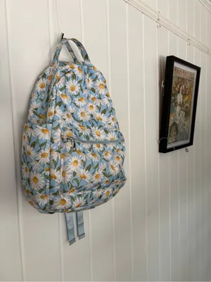 Daisy print backpack Blue thumbnail 2