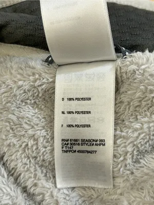 The North Face Oatmeal High Pile Fleece Quarter Zip Y2K 2009 S thumbnail 6
