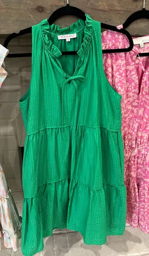 Joy joy green dress thumbnail 1