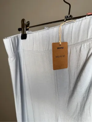 Skims NWT zen blue sleep lounge pants medium thumbnail 5