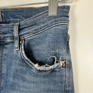 Agolde Sophie High-Rise Distressed Skinny Jeans thumbnail 4