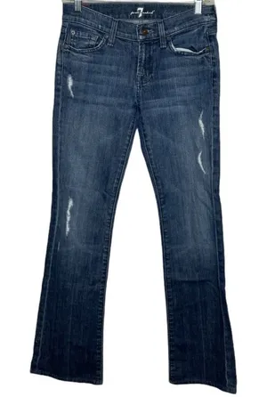 7 For All Mankind Distressed Jeans‎ thumbnail 1