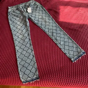 MNML D552 Chainlink Denim Jeans Men’s 33 Blue NWT Straight Leg Streetwear thumbnail 1