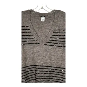 J Crew‎ Alpaca/Wool Blend Sweater Brown Size L thumbnail 2