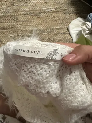 Altar'd State Sweater White thumbnail 4