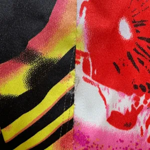 Y2K Zum Zum Niki Livas Neon Animal Print Sequin Halter Maxi‎ Dress XS Open Back thumbnail 11