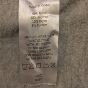 Quince super soft fleece hoodie heather gray large thumbnail 5