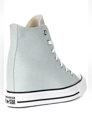 NEW Converse Chuck Taylor All Star Womens Sneaker in Wedge Mint 9.5 thumbnail 3
