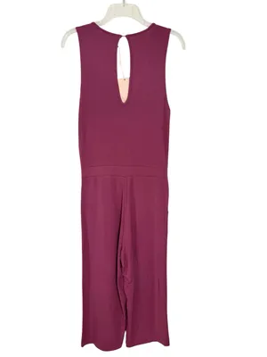 NWT Quince French Terry Modal Jumpsuit Rose Stretchy Size Small thumbnail 10