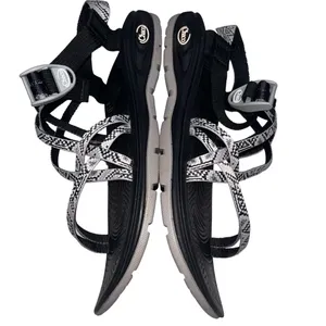 Chacos Women’s Gray & Black Classic Strappy Sandals size 10 thumbnail 3
