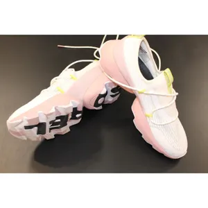 Sorel Kinetic Sneakers Womens 8.5 White Pink Chunky Platform Bungee Lace Shoes thumbnail 4