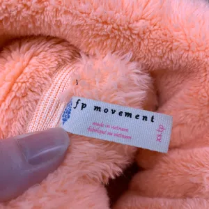 FP Movement‎ Free People Hit The Slopes Fleece Jacket Neon Peach Coral Size XS thumbnail 7