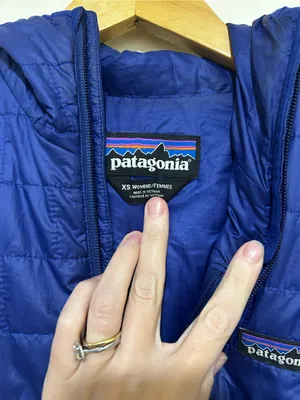 Patagonia Womens Hooded Nano Puff Jacket Royal Blue Size XS thumbnail 2