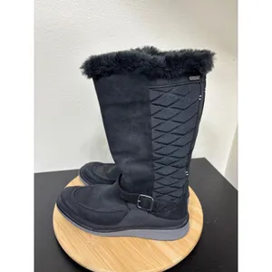 Merrell Tremblant Ezra‎ Tall Women 8.5 Black Waterproof Insulated Boots J95134 thumbnail 4