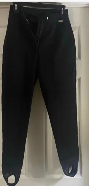 Edelweiss vintage 1980 ski pants ski pants with straps are a size 10. thumbnail 1