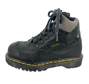 Dr. Martens 8877 Steel Toe Black Work Boots Size 4 US 6 England Made Vintage thumbnail 1