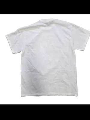 Vintage Cats Y2K The Humane Society White T Shirt Size Large Tee White Cat Blue thumbnail 3