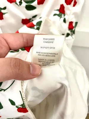 For Love and Lemons White & Red Roses Floral Love Song Mini Dress M Romantic thumbnail 5