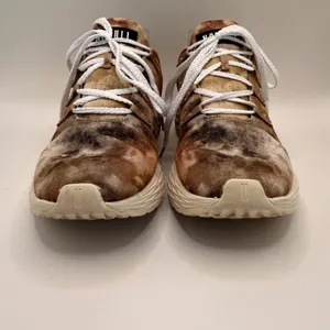 NOBULL Ripstop Runner Brown Tan Tie Dye‎ Training Shoes Womens 7 Mens 5.5 thumbnail 3
