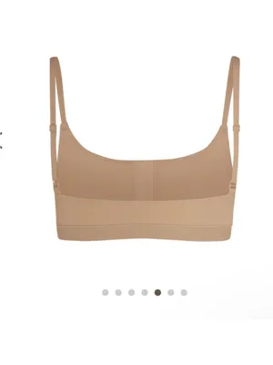 SKIMS ADAPTIVE FITS EVERYBODY SCOOP BRALETTE in Clay size S NWT thumbnail 5