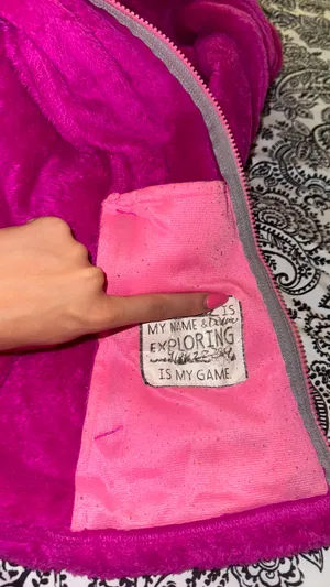 North Face Womens Pink Fleece Jacket thumbnail 4