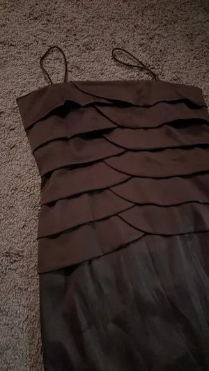 Alligator inspired dress Brown thumbnail 2