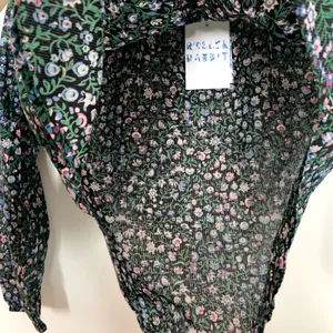 Roller Rabbit Moonflower Floral Lucy Top Midnight New Womens Size Small thumbnail 9