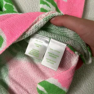 Lilly Pulitzer Pineapple Green Pink Printed Cotton Longsleeve thumbnail 5