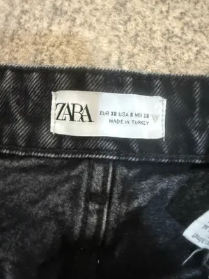 ZARA High-Rise Wide-Leg Jeans thumbnail 6