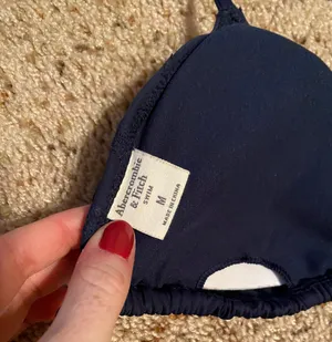 Navy Triangle Bikini Top thumbnail 4