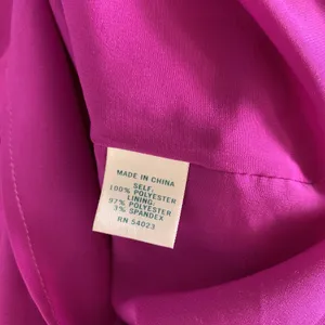Pim And Larkin Dress Womens Small Purple Short Sleeve Minimalist Sheath Workwear thumbnail 6