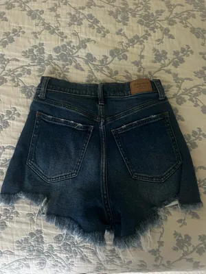 Abercrombie and fitch high waisted Jean shorts 00 24 thumbnail 5