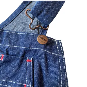 Red Kap NWOT Navy blue overalls with red stitching 🔥 thumbnail 5