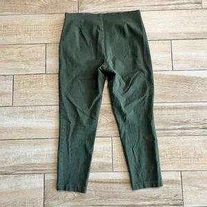 Womens Maurices Green Cropped Pants - 5/6 thumbnail 4