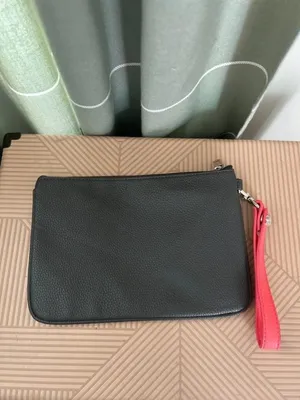 Thirty-one Wristlet bag embroidered with a floral “C” thumbnail 4