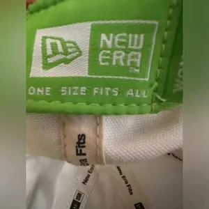 New Era white and lime green Red Sox hat NWOT thumbnail 3
