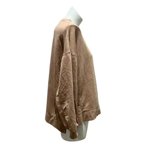 Z Supply Women's Beige Long Sleeve Crew Neck T-Shirt Size S thumbnail 4