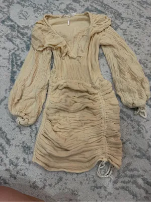 Jen’s Pirate Booty x Free People Vambelle Ruched Cotton Mini Dress thumbnail 3