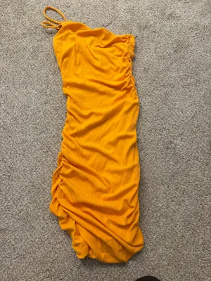 Orange Princess Polly Mini Dress thumbnail 2